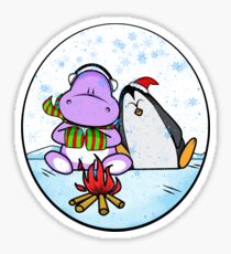 Pegatina Hippo & Penguin