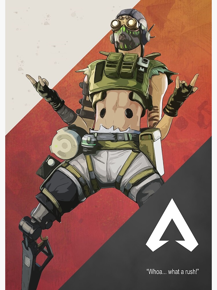 Apex Legends Octane Cutout Character Poster Poster By Gemini Phoenix Hot Sex Picture 5679