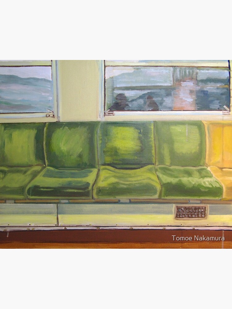 Thumbnail 3 of 3, Canvas Print, Train Seats designed and sold by tomoenk6.