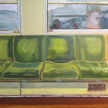 Artwork thumbnail, Train Seats by Tomoe Nakamura