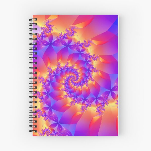 Item preview, Multi-Coloured Spiral Fractal designed and sold by Kitty Bitty.