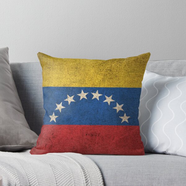 Item preview, Old and Worn Distressed Vintage Flag of Venezuela designed and sold by JeffBartels.