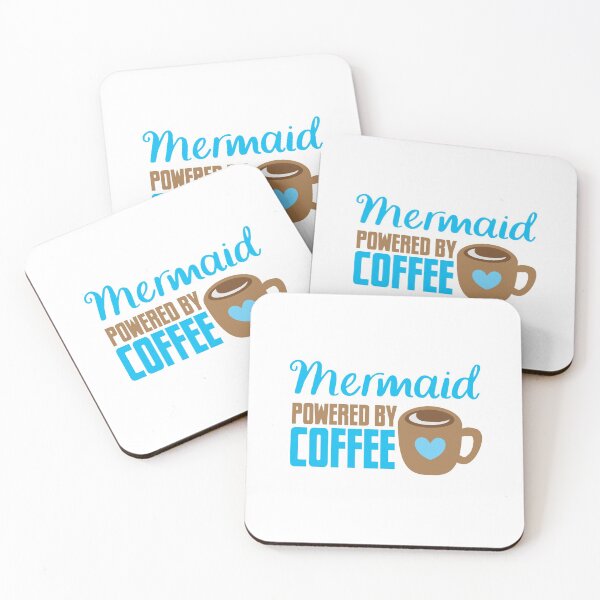 Item preview, Mermaid powered by Coffee designed and sold by jazzydevil.
