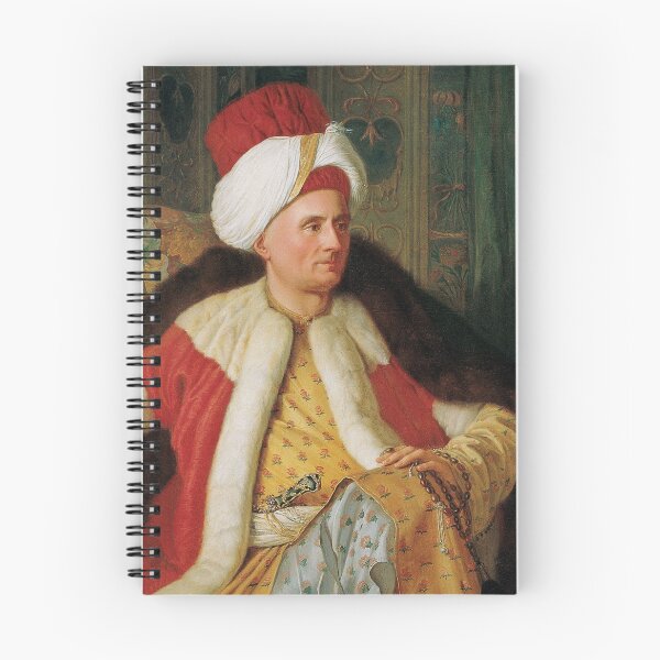 Item preview, Antoine de Favray - Portrait of Charles Gravier Count of Vergennes and French Ambassador, in Turkish Attire designed and sold by Vintage Designs +.