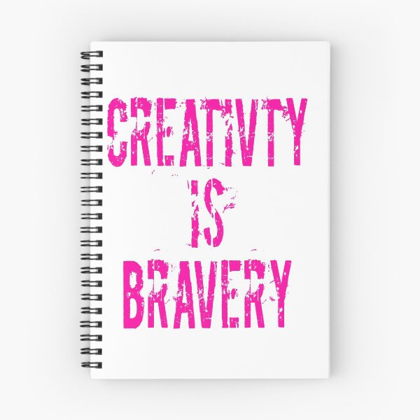 Item preview, Creativity is Bravery designed and sold by SerpentSkyArts.