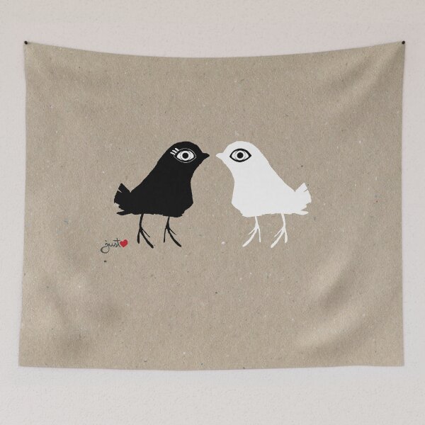 Item preview, Just Love - Black Girl & White Boy DUN designed and sold by TheChicken.