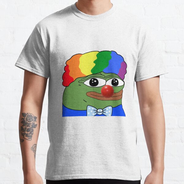 pepe the frog clown dank meme Art Board Print for Sale by Lil Stank