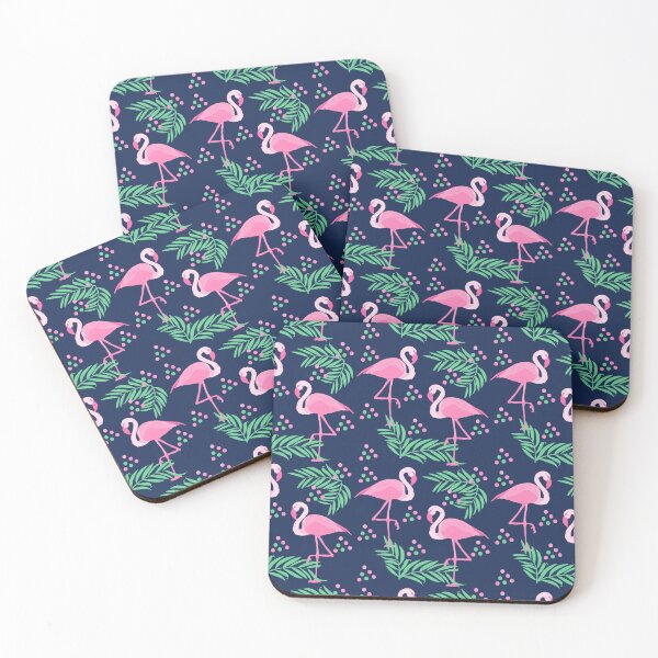 Item preview, Flamingo Pink Blue designed and sold by famenxt.