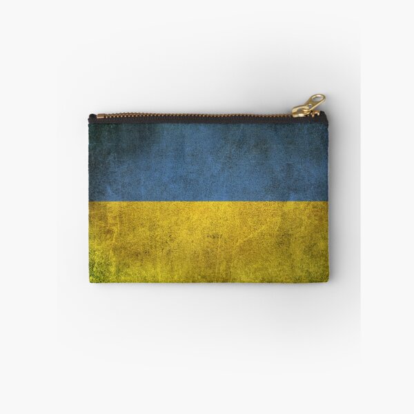 Item preview, Old and Worn Distressed Vintage Flag of Ukraine designed and sold by JeffBartels.