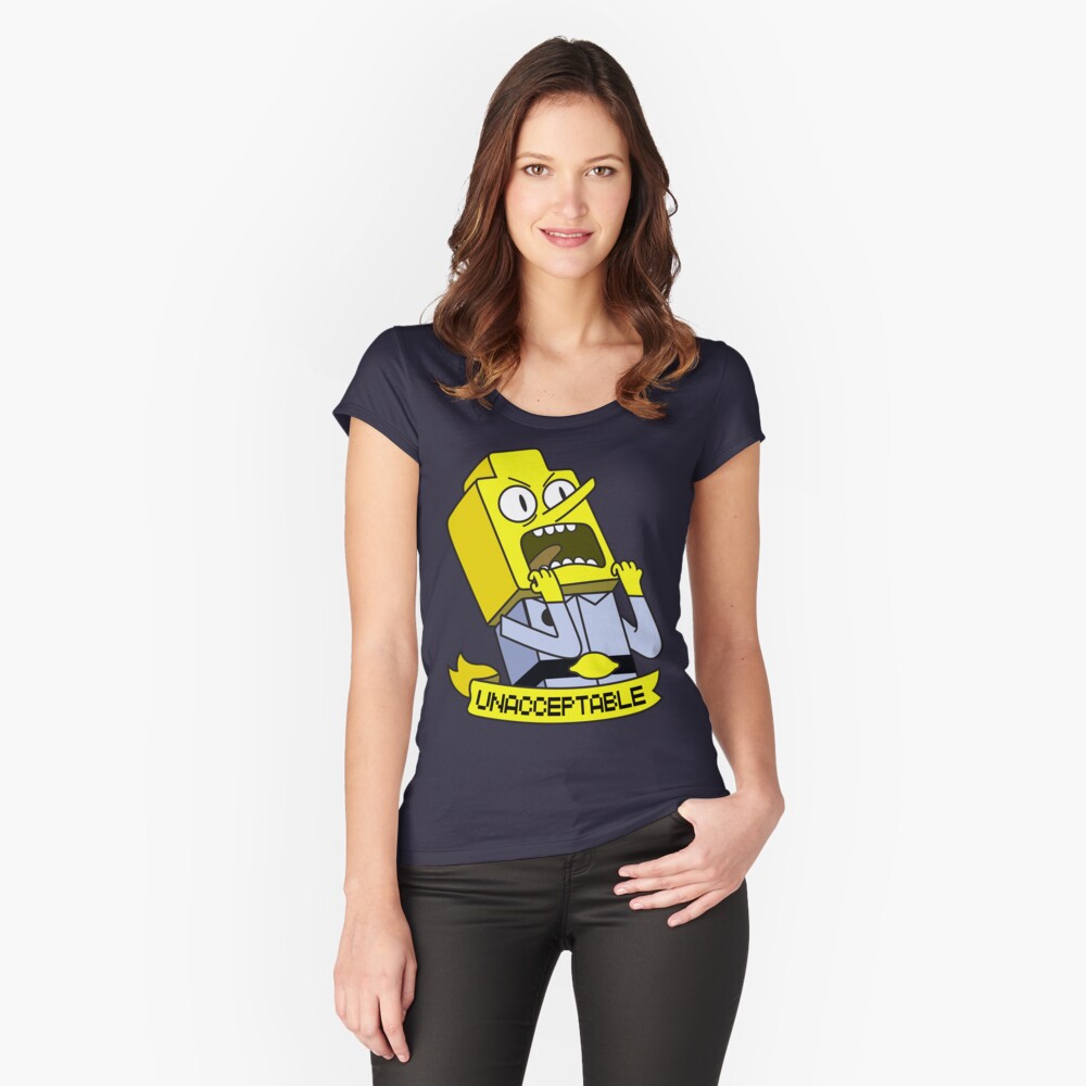 Artikel-Vorschau von Tailliertes Rundhals-Shirt, designt und verkauft von plushism.