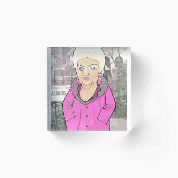 Pat Butcher Acrylic Block