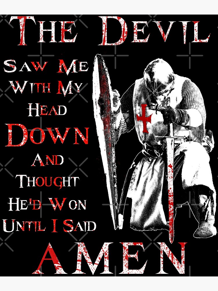 "The Devil Saw Me" Poster For Sale By LeNew | Redbubble