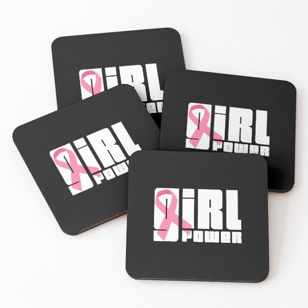 Item preview, Girl Power Breast Cancer Awareness designed and sold by KoolMoDee.