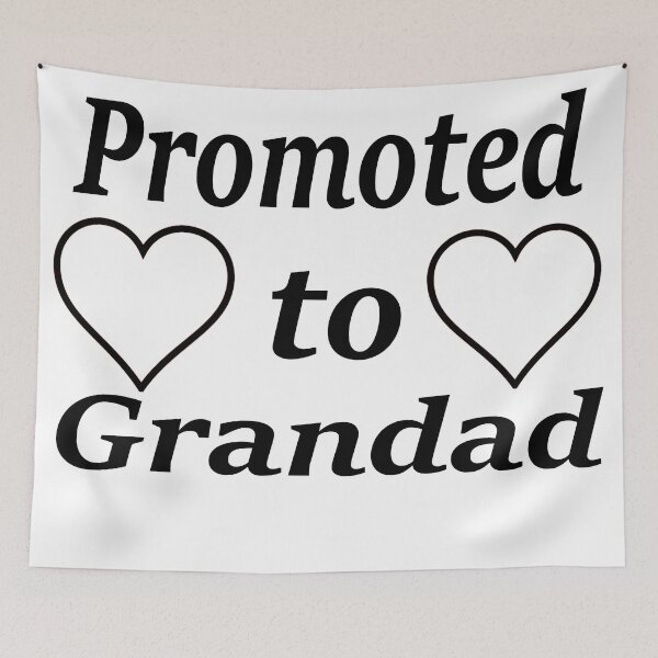 Item preview, Promoted to Grandad designed and sold by printingmotion.