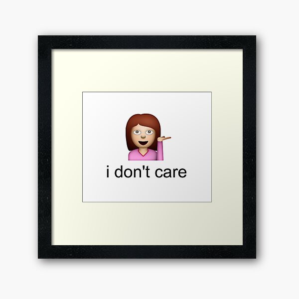 Sassy Girl Emoji Framed Art Print By Dandylukey Redbubble - shimmering brown free roblox girl hair not a model