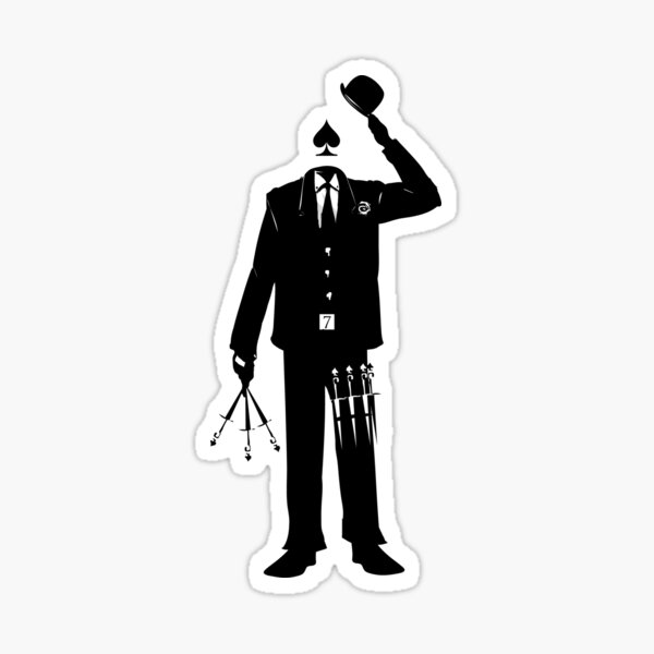 Seven of Spades Sticker
