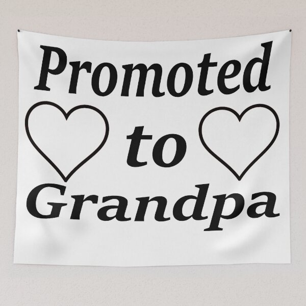 Item preview, Promoted to Grandpa designed and sold by printingmotion.