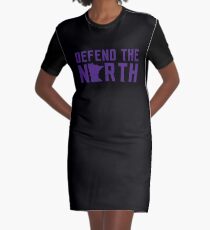 Skol Verteidigt den nordischen Schlachtruf T-Shirt Kleid