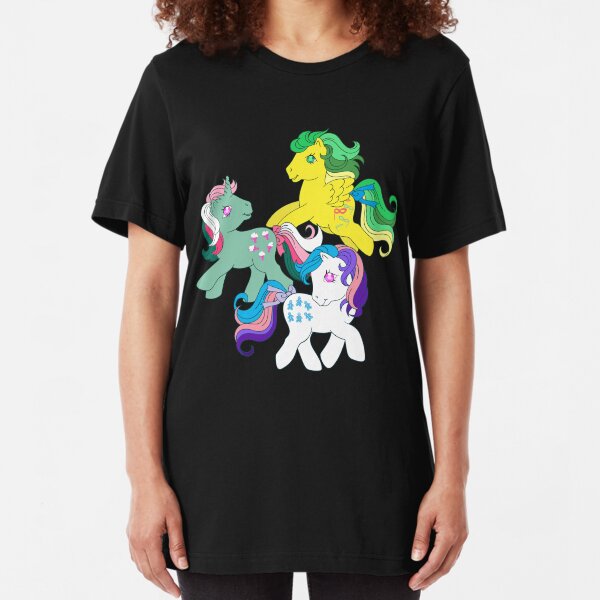 twinkle eye ponies Slim Fit T-Shirt