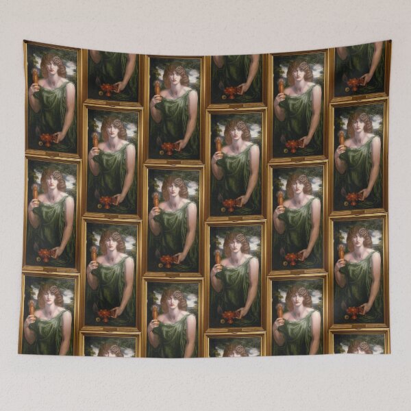 Item preview, Gabriel Dante Rosetti, Mnemosyne designed and sold by Vintage Designs +.