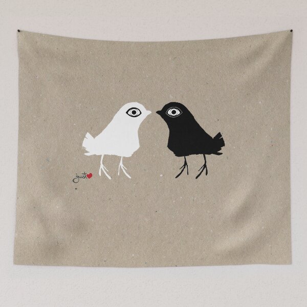 Item preview, Just Love - White Boy & Black Boy DUN designed and sold by TheChicken.
