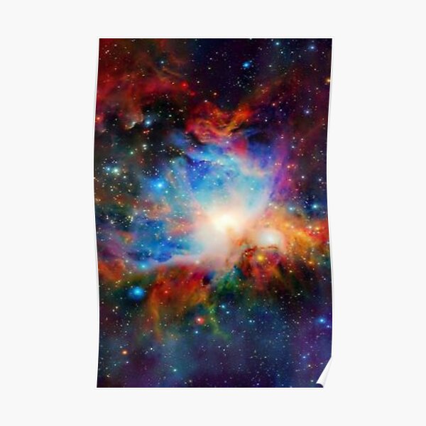 Hubble Telescope (Orion Nebula) Poster