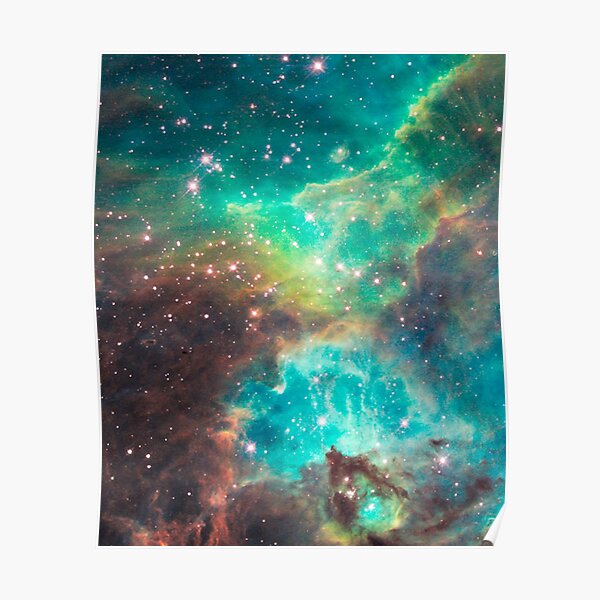 Hubble telescope (Tarantula Nebula) Poster