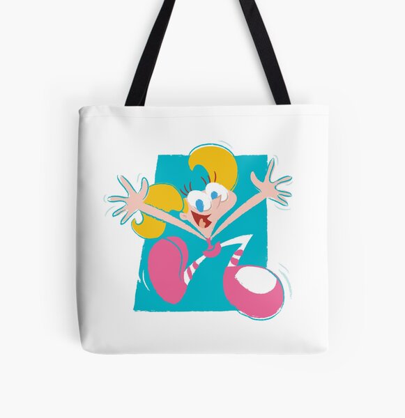 Dexters Laboratory All Over Print Tote Bag