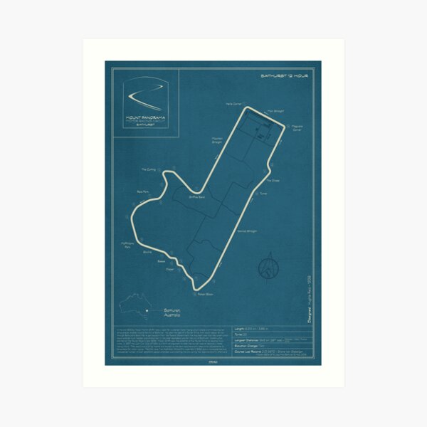 Mount Panorama - Bathurst Art Print