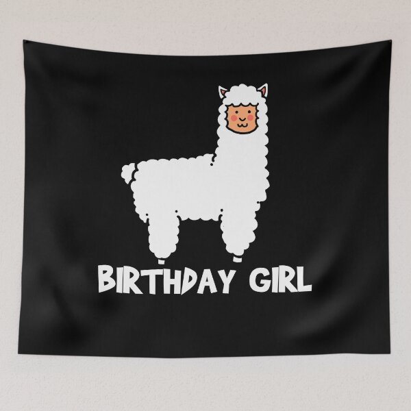 Item preview, Birthday Llama designed and sold by 4tomic.