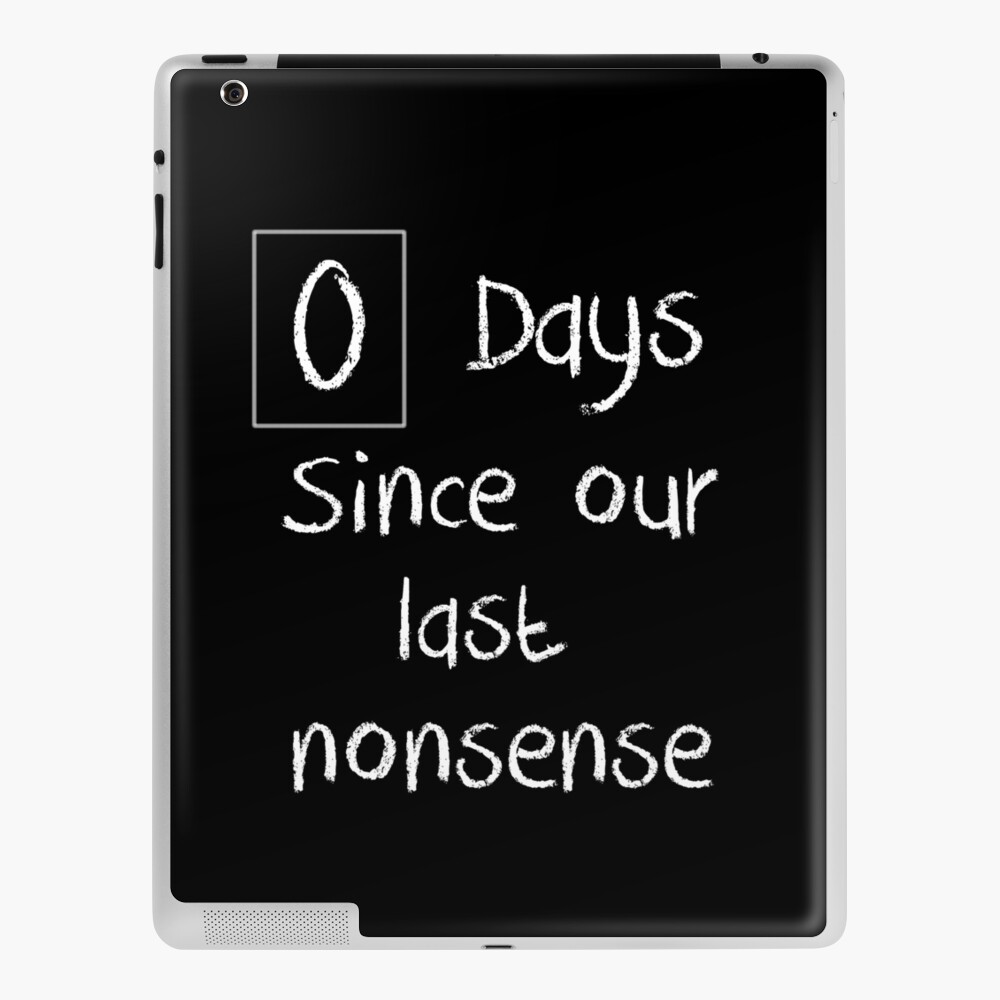 0 days since our last nonsense the office reference