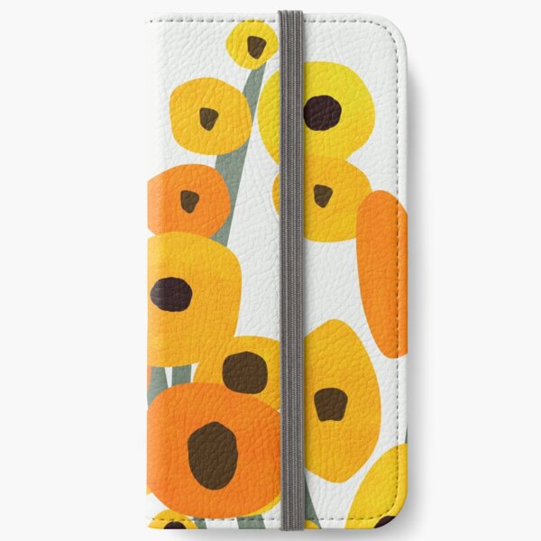 Sunflower Florals iPhone Wallet