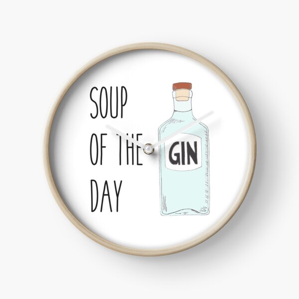 Item preview, Soup of the day gin - Quirky gin lover gift designed and sold by oyptjewellery.