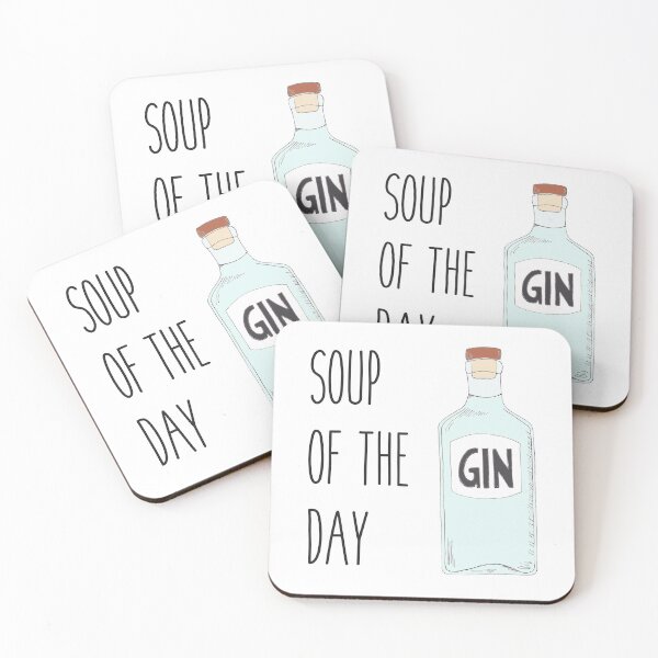 Item preview, Soup of the day gin - Quirky gin lover gift designed and sold by oyptjewellery.