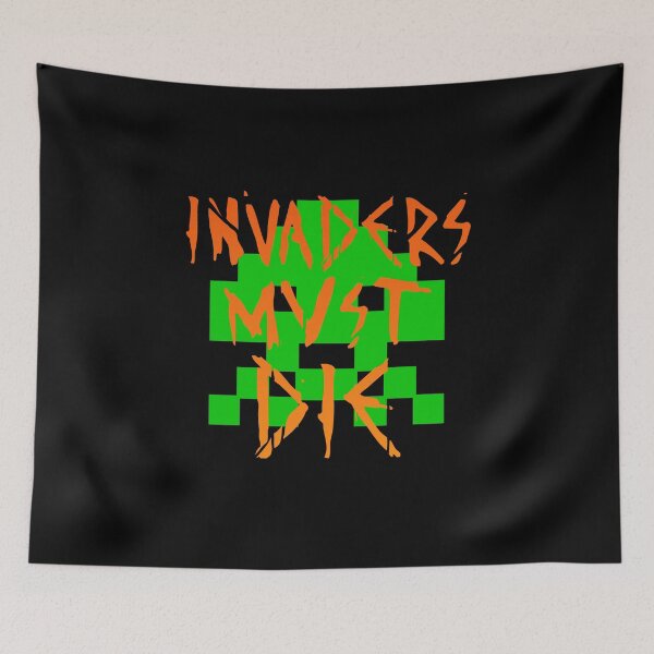 Item preview, INVADERS MUST DIE I designed and sold by Minuik.
