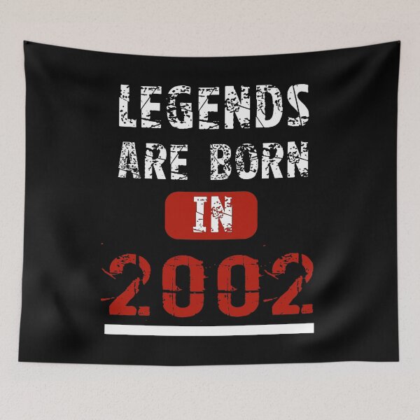 Item preview, Legends Are Born In 2002 designed and sold by Vroomie.