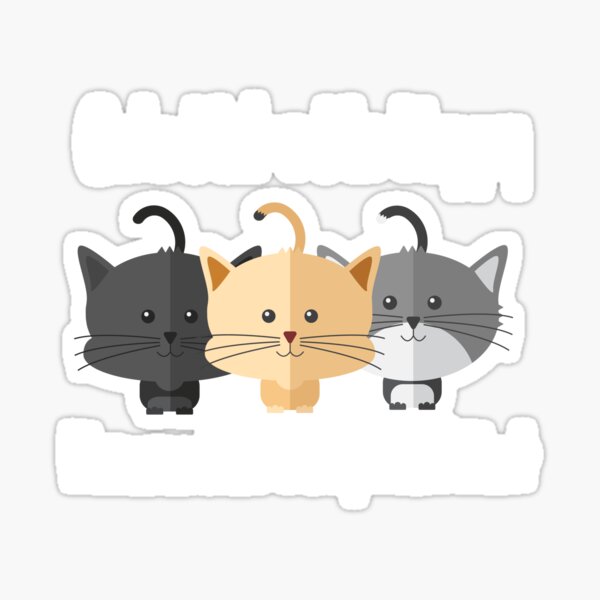 Artikel-Vorschau von Cats make me happy humans make my head hurt, designt und verkauft von Pi-Design.