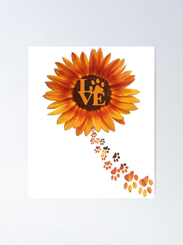 Free Free 139 Sunflower With Paw Print Svg Free SVG PNG EPS DXF File