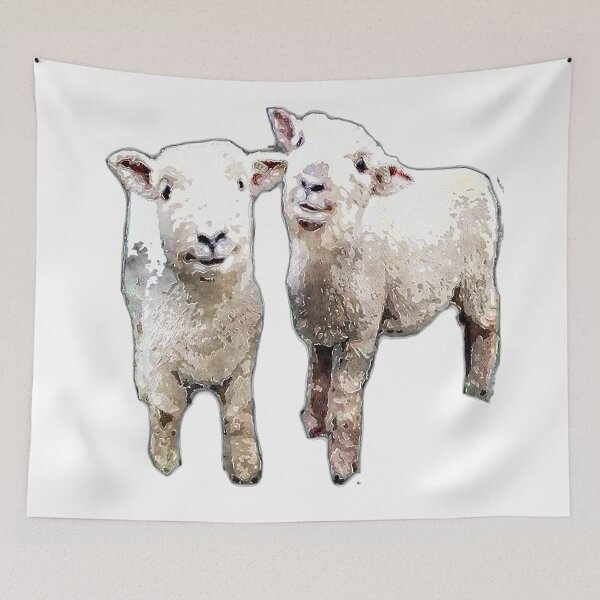 Item preview, Two Sheep bywhacky designed and sold by designbywhacky.