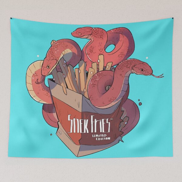 Item preview, Snek Fries designed and sold by GatoIberico.