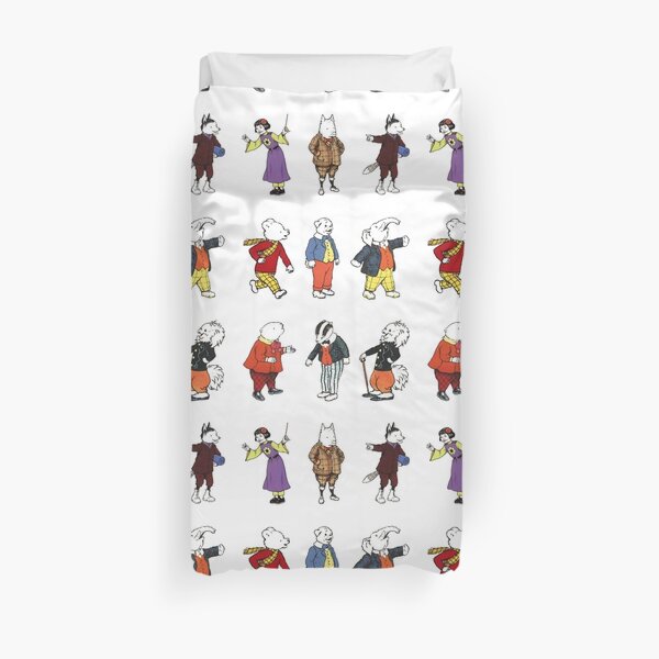 Rupert Bear and Friends Duvet Cover