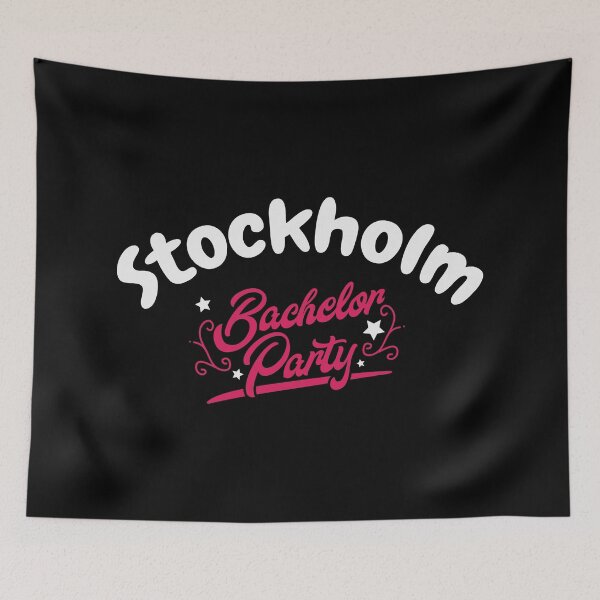 Item preview, Bachelor Party Shirt Stockholm Pre Wedding Celebration Tee designed and sold by haselshirt.