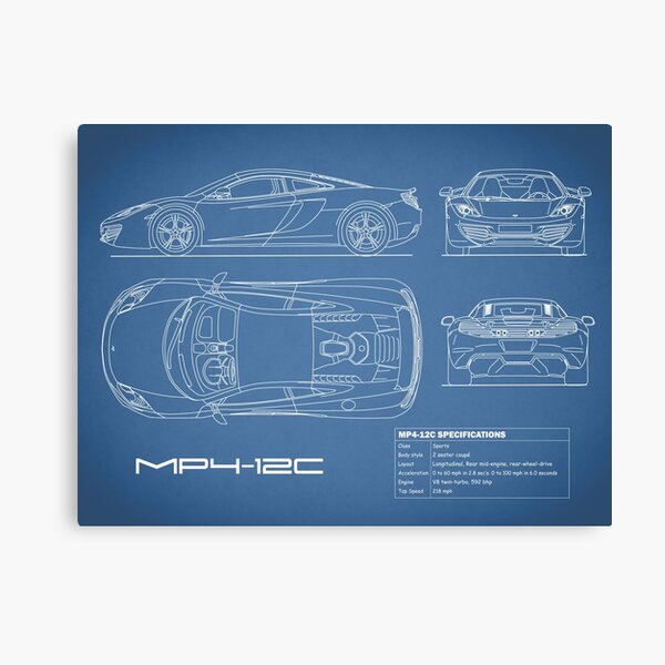 Item preview, The MP4-12C Blueprint designed and sold by rogue-design.