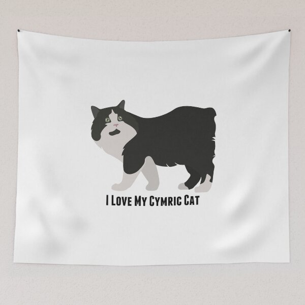 Item preview, I Love My Cymric Cat designed and sold by rodie9cooper6.