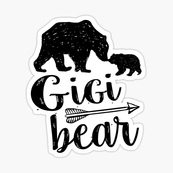 Gigi Bear Stickers Redbubble