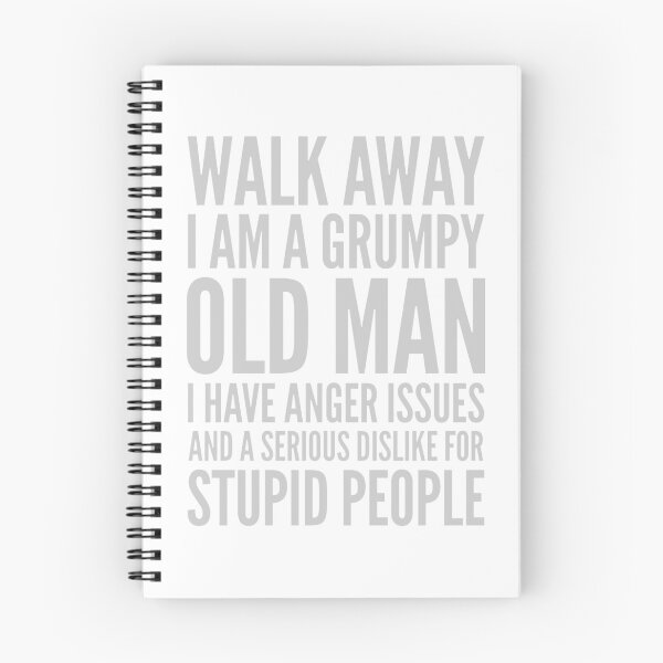 Item preview, Walk Away I Am Grumpy Old Man  designed and sold by mosbusygaming.