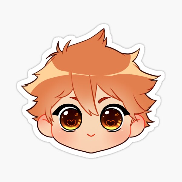 Hinata Shouyou Haikyuu Stickers Sticker For Sale By Ejderhadraws Redbubble 