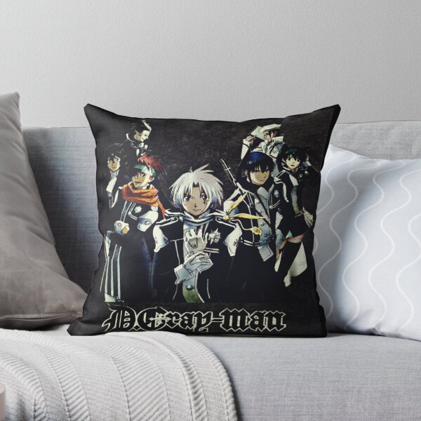 D. Gray Man - Group Throw Pillow