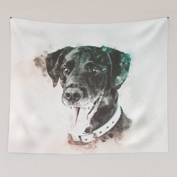Item preview, Pintura de Labrador designed and sold by artworkbyrihen.