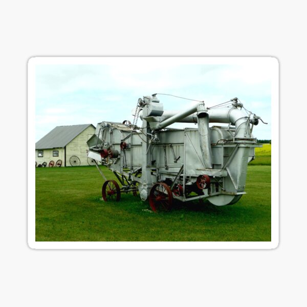 Item preview, OLD THRESHING MACHINE designed and sold by Larry Trupp.